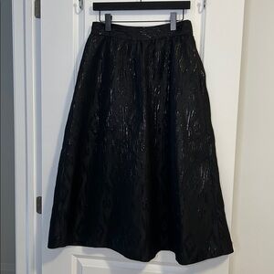 RW&CO. Black A-Line Skirt